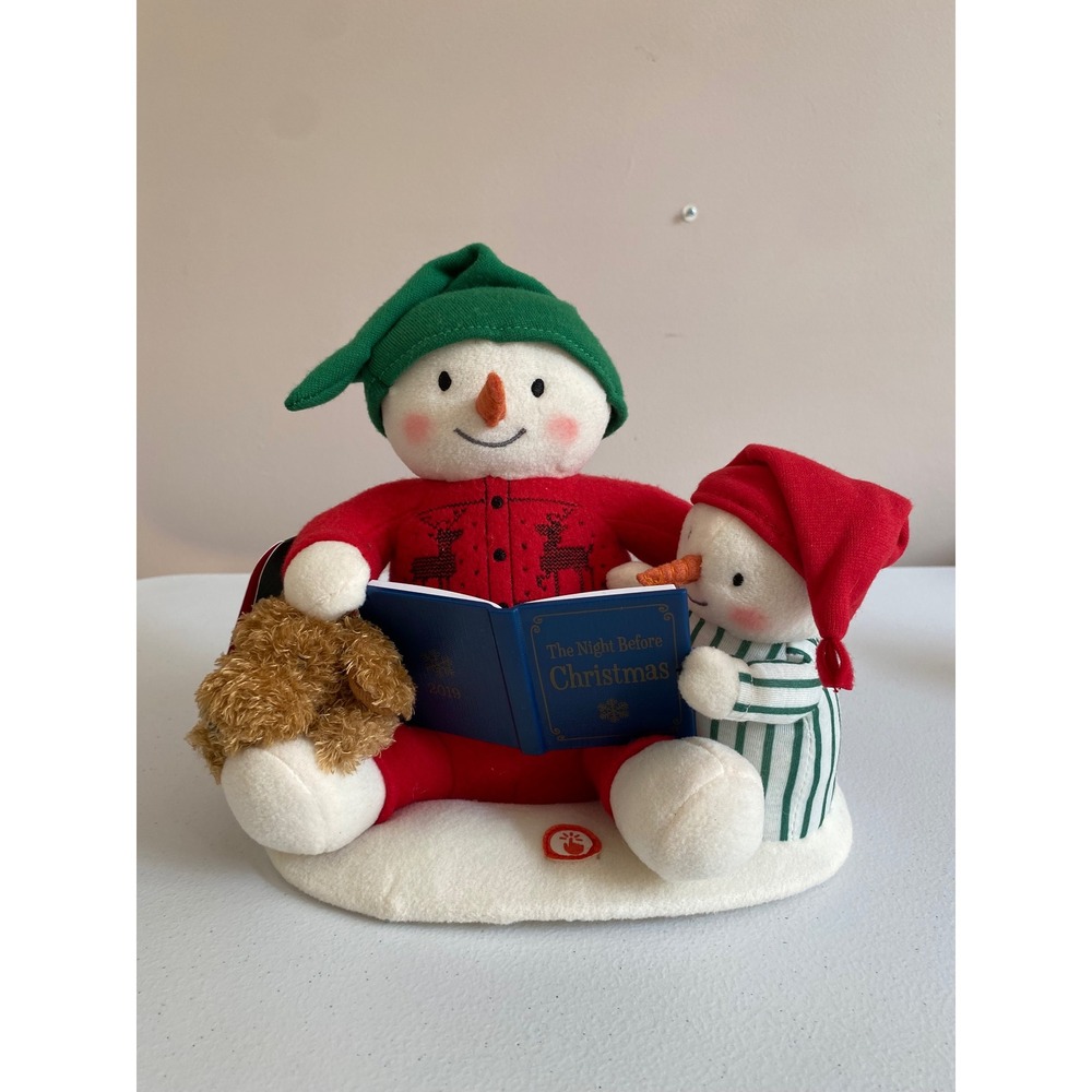 Hallmark 2019 Storytime Snowman Musical Plush with Tags DOES NOT WORK Christmas